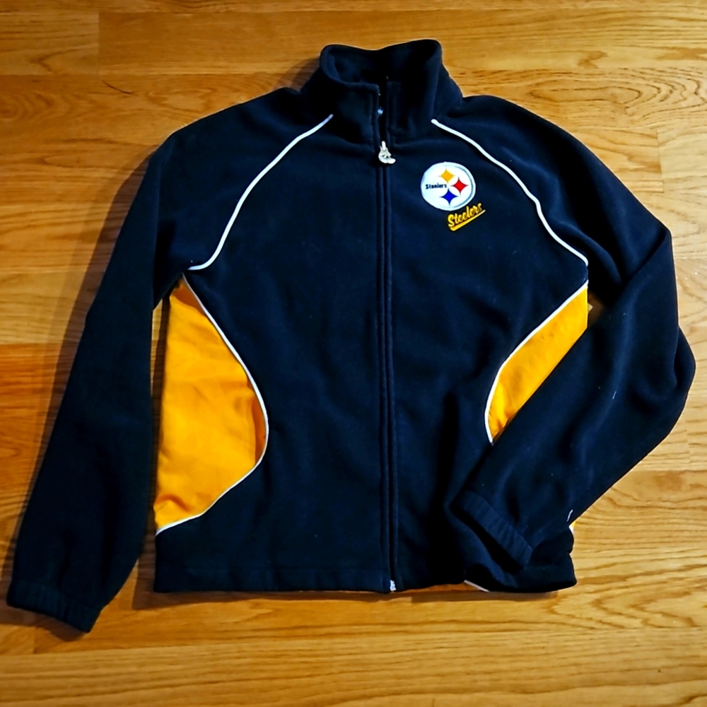 Pittsburgh Steelers Fleece jacket ladies M